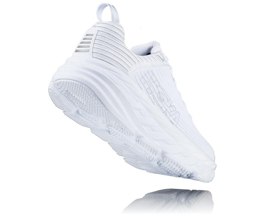 Tenis Hoka One One Hombre Blancos - Bondi 6 - AVPX48679